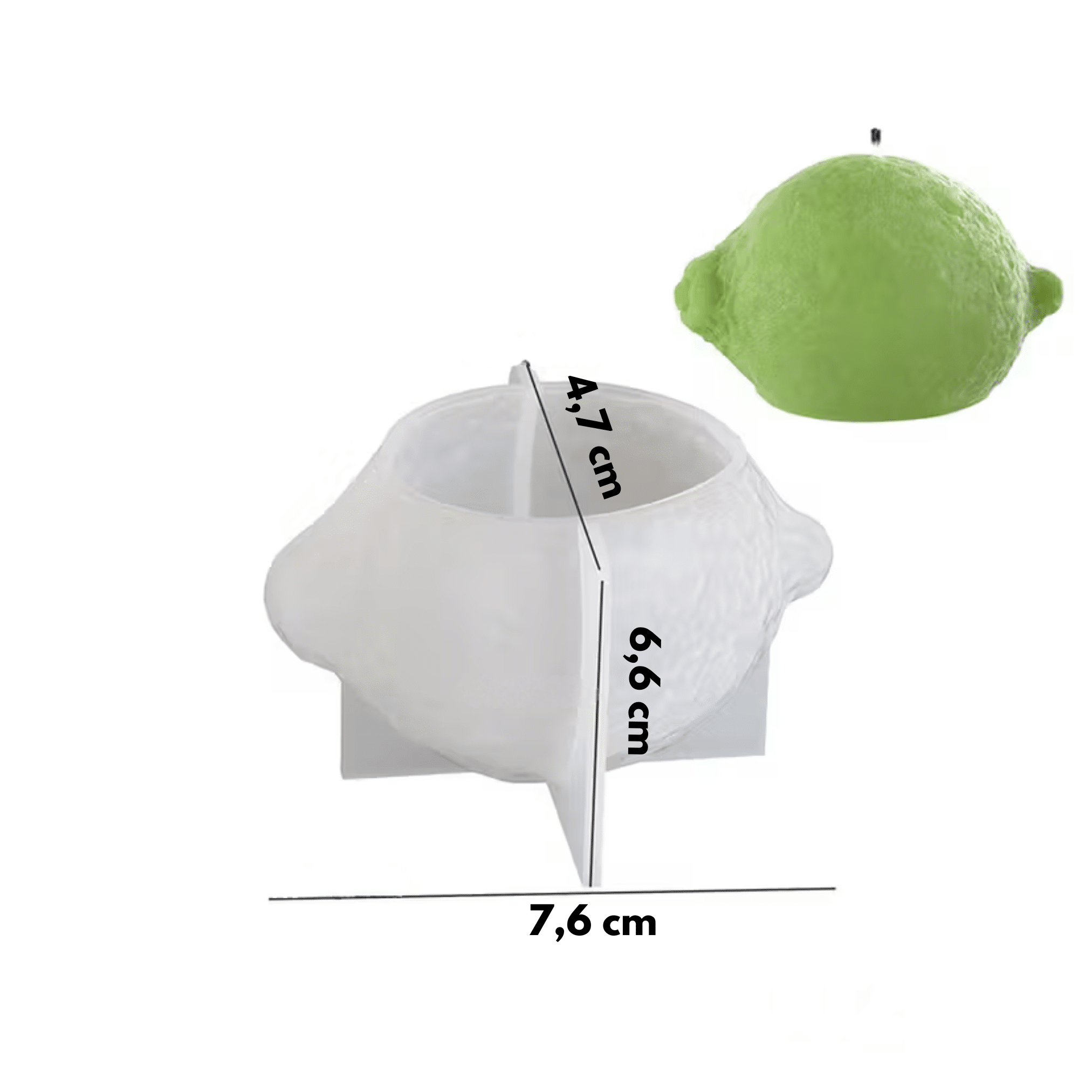 Silikonine forma zvakems Silicon candle mould Craftshop Craftershop2