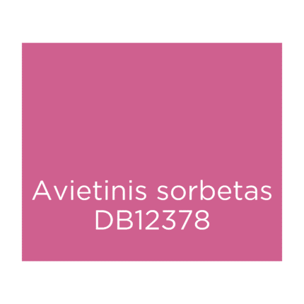Avietinio sorbeto spalvos žvakių dažai DB12378 – švelni rožinė spalva