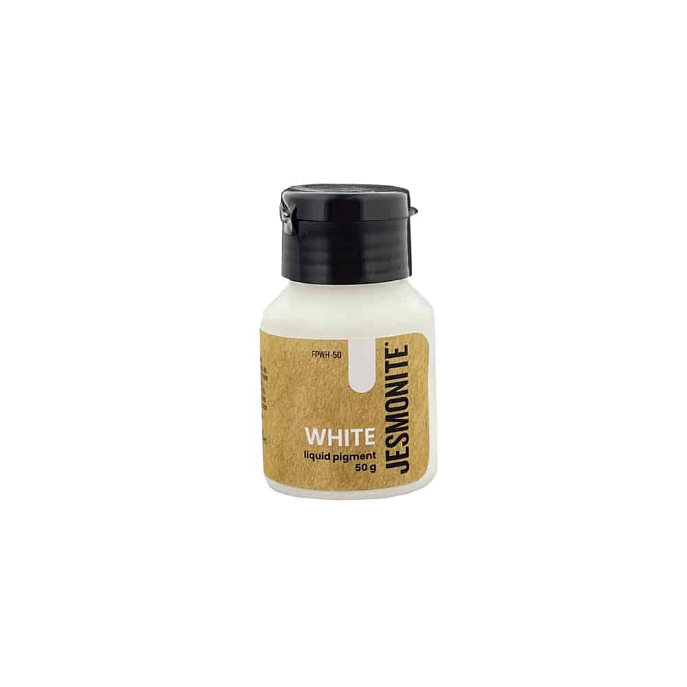 Jesmonite pigment Jemonite pigmentai 50g White Balta CraftShop Krevo
